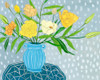 Flowers in Vase II Poster Print - Melissa Wang