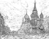 Russia in Black and White I Poster Print - Melissa Wang