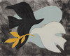 Dove Composition IV Poster Print - Rob Delamater
