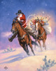 Santas Big Ride Poster Print - Jack Sorenson