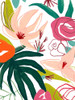 Tropical Confetti III Poster Print - June Erica Vess