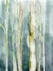Treeline Watercolor I Poster Print - Jennifer Goldberger
