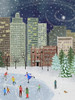 Christmas in the City II Poster Print - Grace Popp