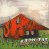 Rice Barn Poster Print - Sue Jachimiec
