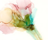 Pink and Turquoise Bloom II Poster Print - Jennifer Goldberger