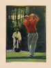 The Golfer Poster Print - Bruce Dean