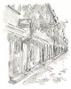 European City Sketch V Poster Print - June Erica Vess