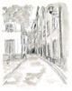 European City Sketch IV Poster Print - June Erica Vess