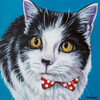 Classy Cat I Poster Print - Carolee Vitaletti