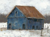 Blue Barn II Poster Print - Ethan Harper