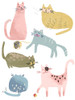 Cat Squad I Poster Print - June Erica Vess