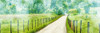 Country Road Panorama II Poster Print - James McLoughlin