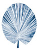 Indigo Tropical Leaves IV Poster Print - Megan Meagher