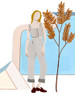 Women in the Garden VI Poster Print - Melissa Wang