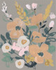 Jumbled Flowers II Poster Print - Jennifer Goldberger