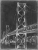Suspension Bridge Blueprint II Poster Print - Ethan Harper
