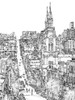 City in Black and White IV Poster Print - Melissa Wang