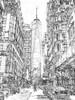 City in Black and White I Poster Print - Melissa Wang