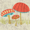 Adas Mushrooms Poster Print - Chariklia Zarris