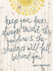 Sun Quote III Poster Print - Grace Popp