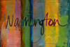 Abstract Washington Poster Print - Sisa Jasper