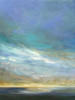 Coastal Clouds Triptych II Poster Print - Sheila Finch