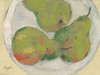 Plate with Pear Poster Print - Samuel Dixon