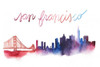 World Cities Skyline I Poster Print - Grace Popp