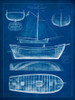 Ship Blueprint II Poster Print - Studio