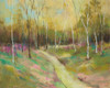 Wooded Pathway II Poster Print - Julie Joy
