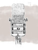 Monochrome Microphone I Poster Print - June Erica Vess