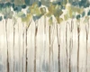Viridian Treeline II Poster Print - Jennifer Goldberger