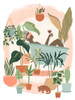 Plant Lady Bath II Poster Print - June Erica Vess