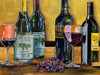 Still Life with Wine I Poster Print - Melissa Wang