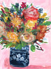 Bouquet in a vase II Poster Print - Melissa Wang