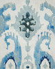 Sapphire Ikat V Poster Print - Chariklia Zarris