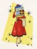 Vintage Christmas I Poster Print - Grace Popp