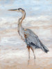 Beach Heron II Poster Print - Ethan Harper
