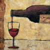 Red Wine Pour Poster Print - Judi Bagnato