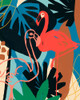 Funky Flamingo II Poster Print - June Erica Vess