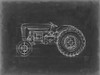 Tractor Blueprint I Poster Print - Ethan Harper