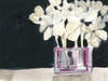 White Flowers in Fuchsia I Poster Print - Jennifer Goldberger