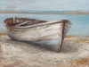 Whitewashed Boat I Poster Print - Ethan Harper