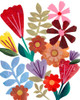 Bright Floral I Poster Print - Regina Moore