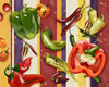 Sarape Peppers II Poster Print - Jade Reynolds