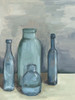 Still Life with Bottles I Poster Print - Melissa Wang