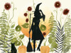 The Witchs Garden II Poster Print - Grace Popp