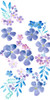 Amethystine Blooms II Poster Print - Regina Moore