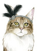 Downton Cat IV Poster Print - Grace Popp