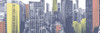 Pastel NYC Panorama Poster Print - Jeff Pica